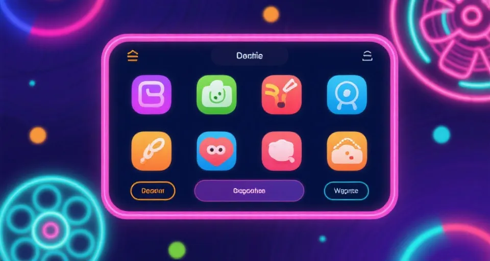 趣味玩法插槽风格界面示意