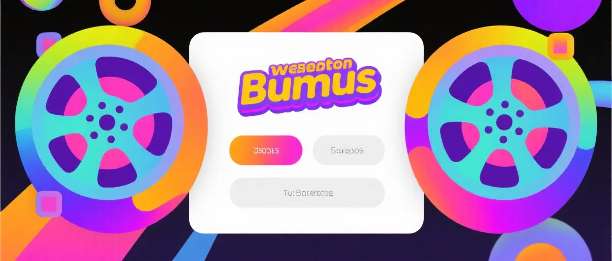 现代老虎机风格与奖励转盘示意