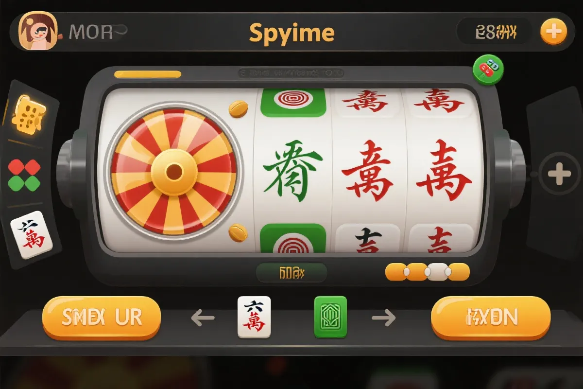 麻将主题转轴玩法界面