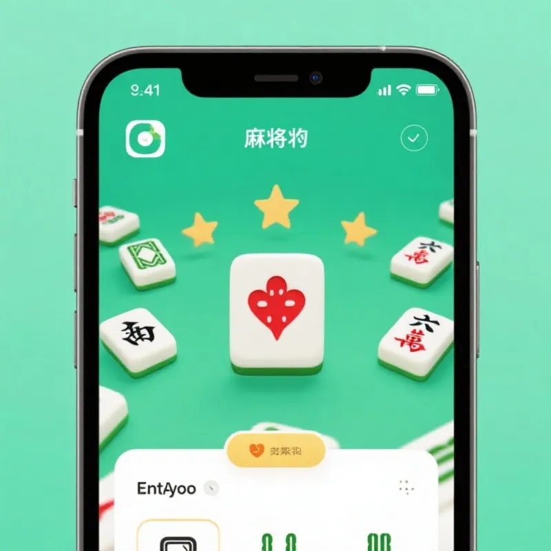 麻将APP游戏界面